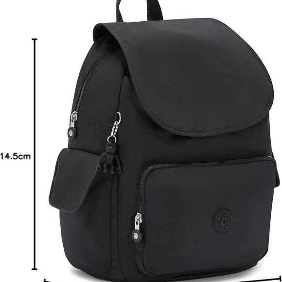 Kipling Women's City Pack Backpack, All -Day Versatile Daypack BLACK NWT - Picture 1 of 5